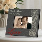 Personalized Passionate Paisley Picture Frame Personalized Passionate Paisley Picture Frame
