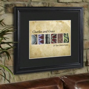 Stone Patio Architectural Elements Name Print